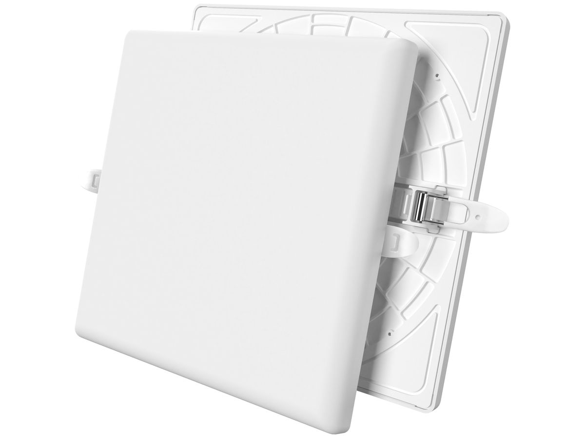 EB-LED-Downlight DOTLUX UNISIZErimless-square 230V 19W 3000/4000/5700K 150° ws