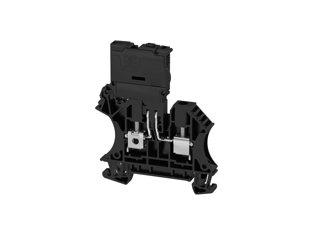 Sicherungs-Reihenklemme WM WFS 4 Schraub 6.3A G-Si. 5×20 sz