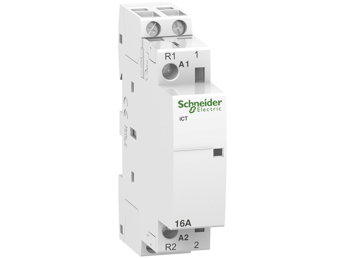 Installationsschütz Schneider Electric CT 2P 16A 12V AC 1S+1O