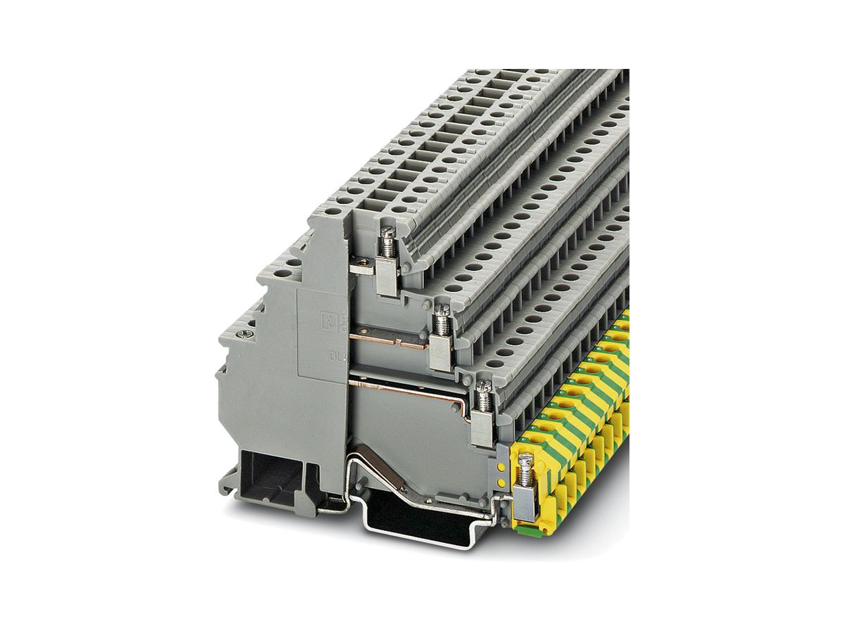 Durchgangsreihenklemme 0.2…4mm² grau DLK 2.5-PE