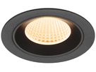 EB-LED-Deckenleuchte SLV NUMINOS M 12W 1700lm 2700K MB DALI DIM Ø105×68mm sz