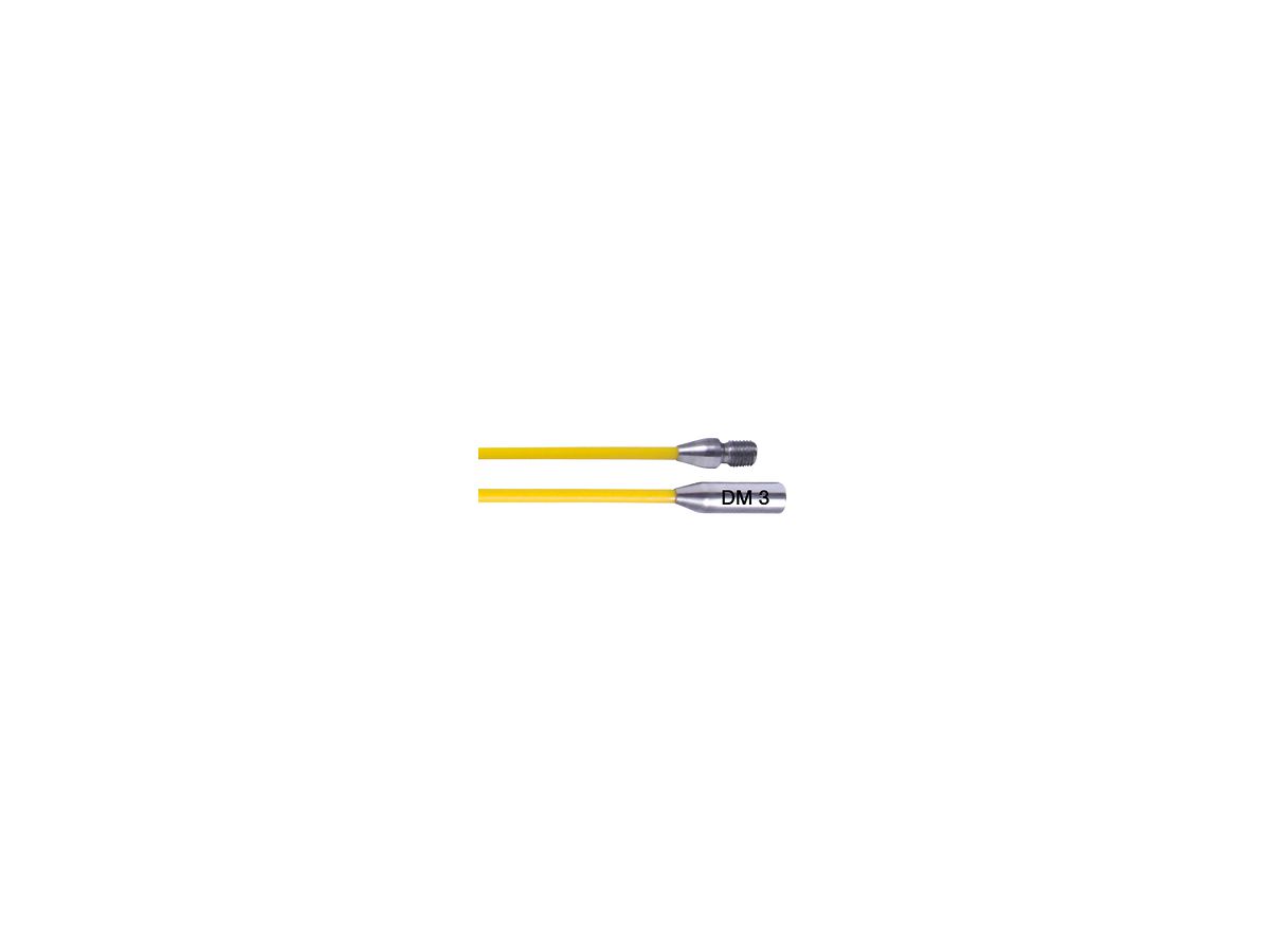 Glasfaserstab Runpotec Ø3mm Set 2×0.5m Gewinde 6mm