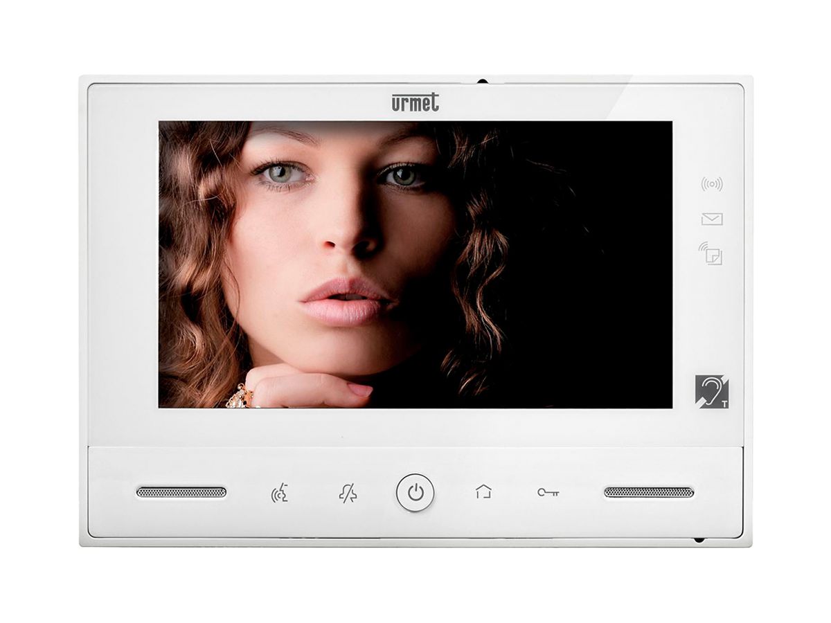 AP-Video-Hausstation-Set Urmet für 2Note, Touch-Display 7", 142×202×22mm