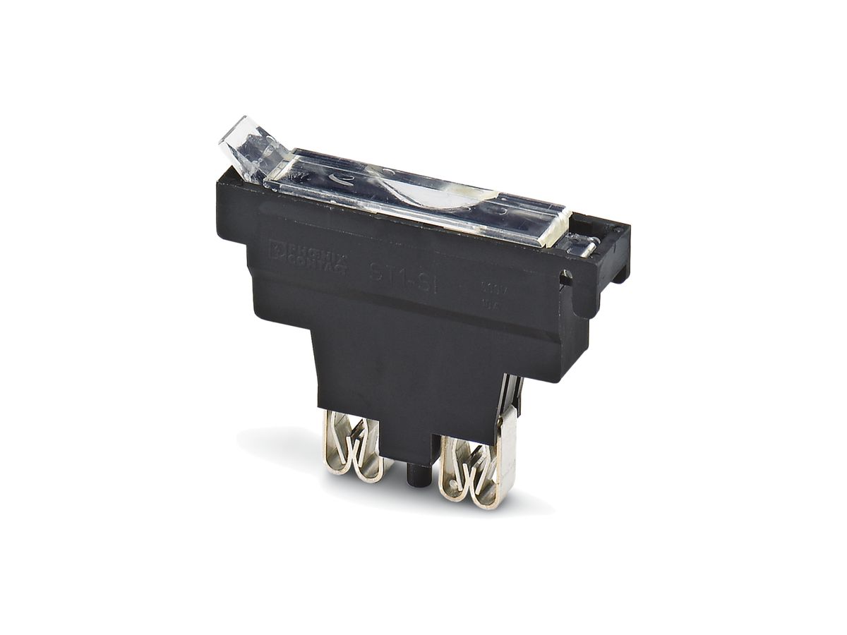 Sicherungsstecker Phoenix Contact 10A schwarz, ST 1-SI