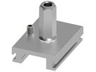 Abhängehalterung Sylvania Lytespan H 40×29×32mm Aluminium Silber