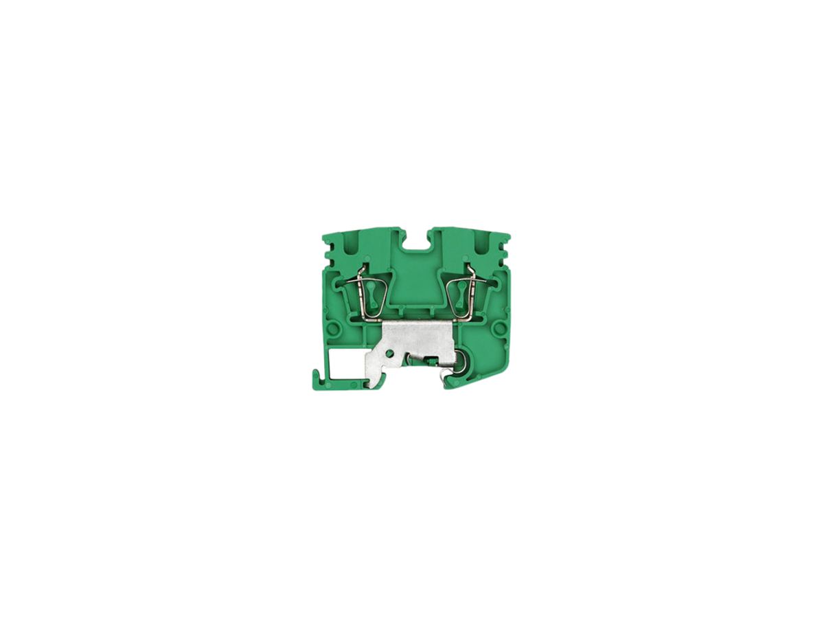 Schutzleiter-Reihenklemme Weidmüller ZPEA 2.5-2N Zugfeder 2.5mm² grün/gelb