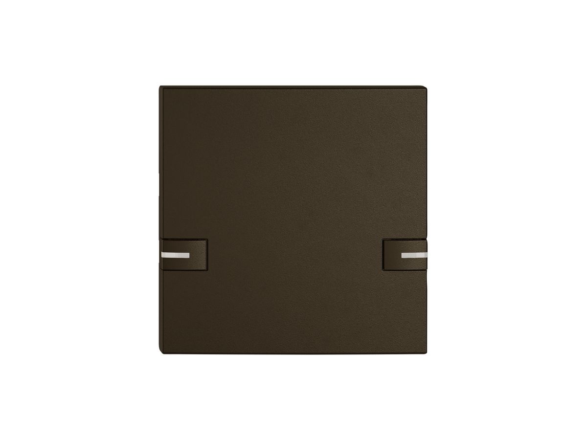 Taste 1/1 EDIZIO.liv SNAPFIX® f.KNX-&UNI m.LED 2×Einfach-Bedienung br