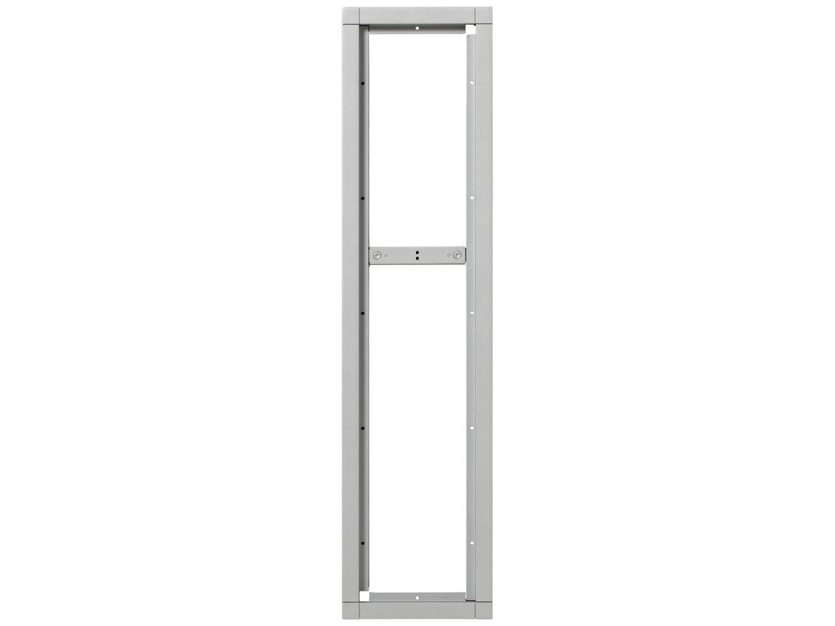AP-Rahmen Siedle 5× 531×131×15mm silber