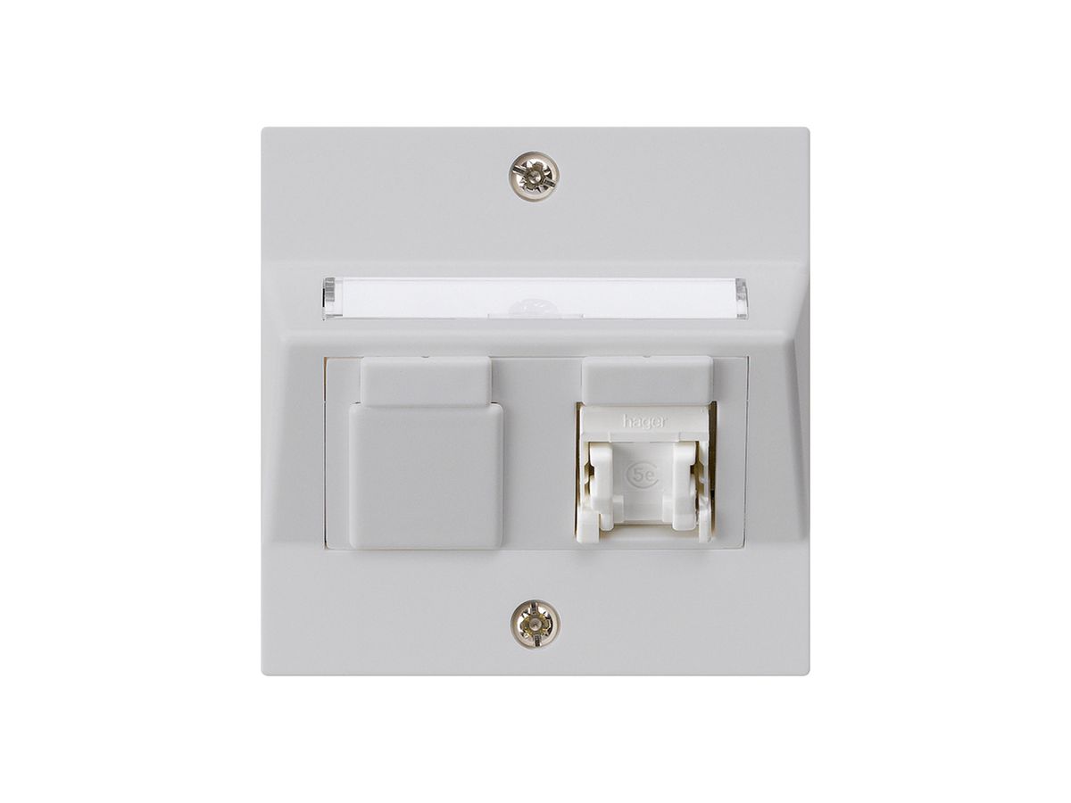 UP-Dose kallysto A Kat.5e 1RJ45/u hellgrau
