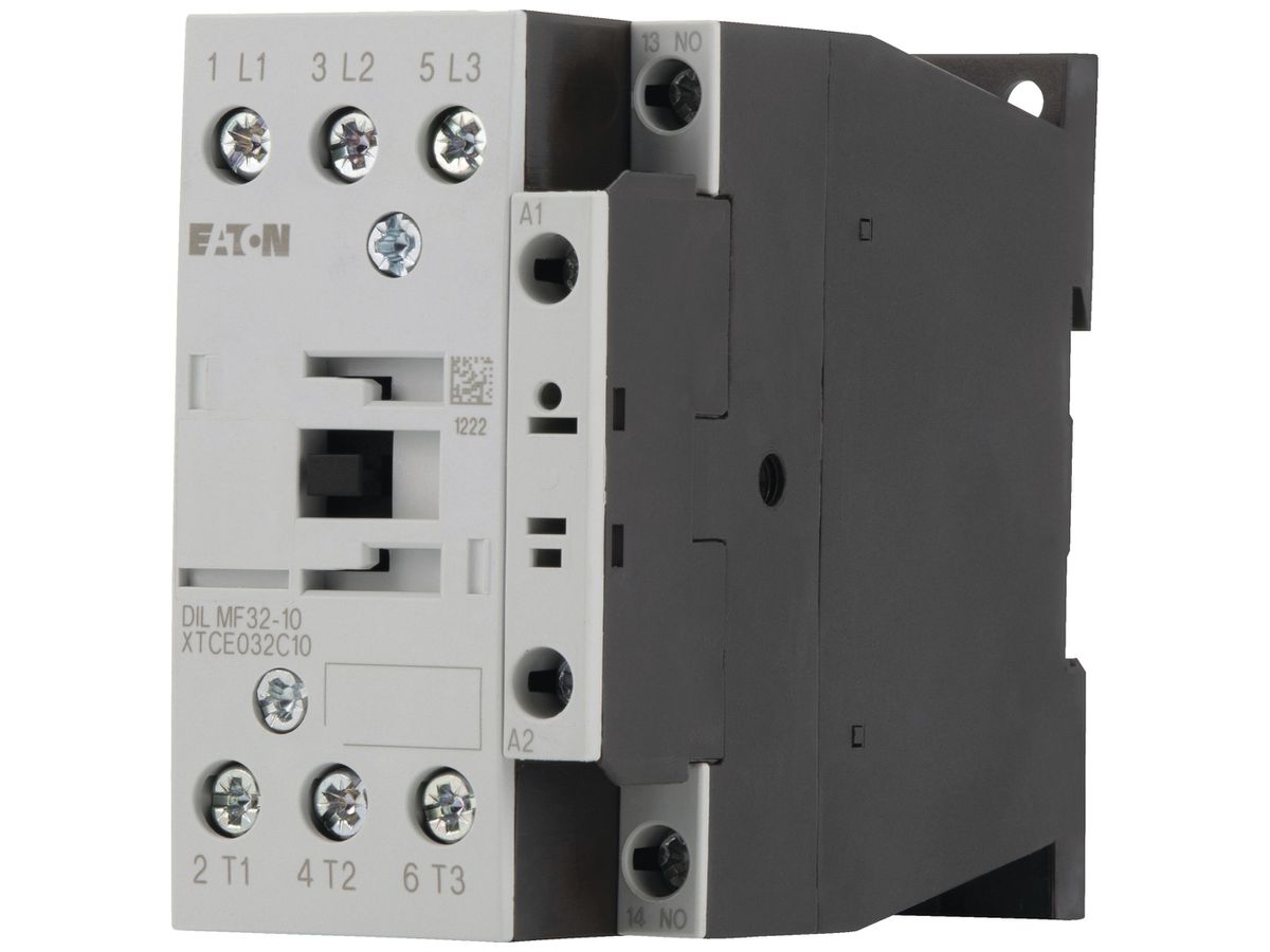 Leistungsschütz Eaton DILMP32-10 24…27V DC 4NO 32A 18A 7.5kW 7kW 24…690V