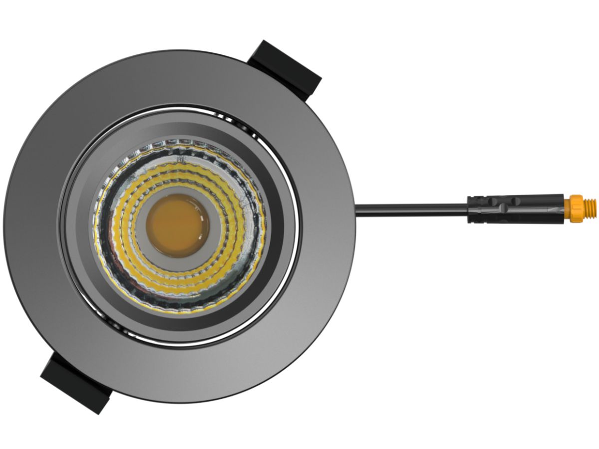 EB-LED Spot MILO 5W/8W sz 3CCT IP65 - 110lm/W,2700/3000/4000K,dimmbar,68-75mm