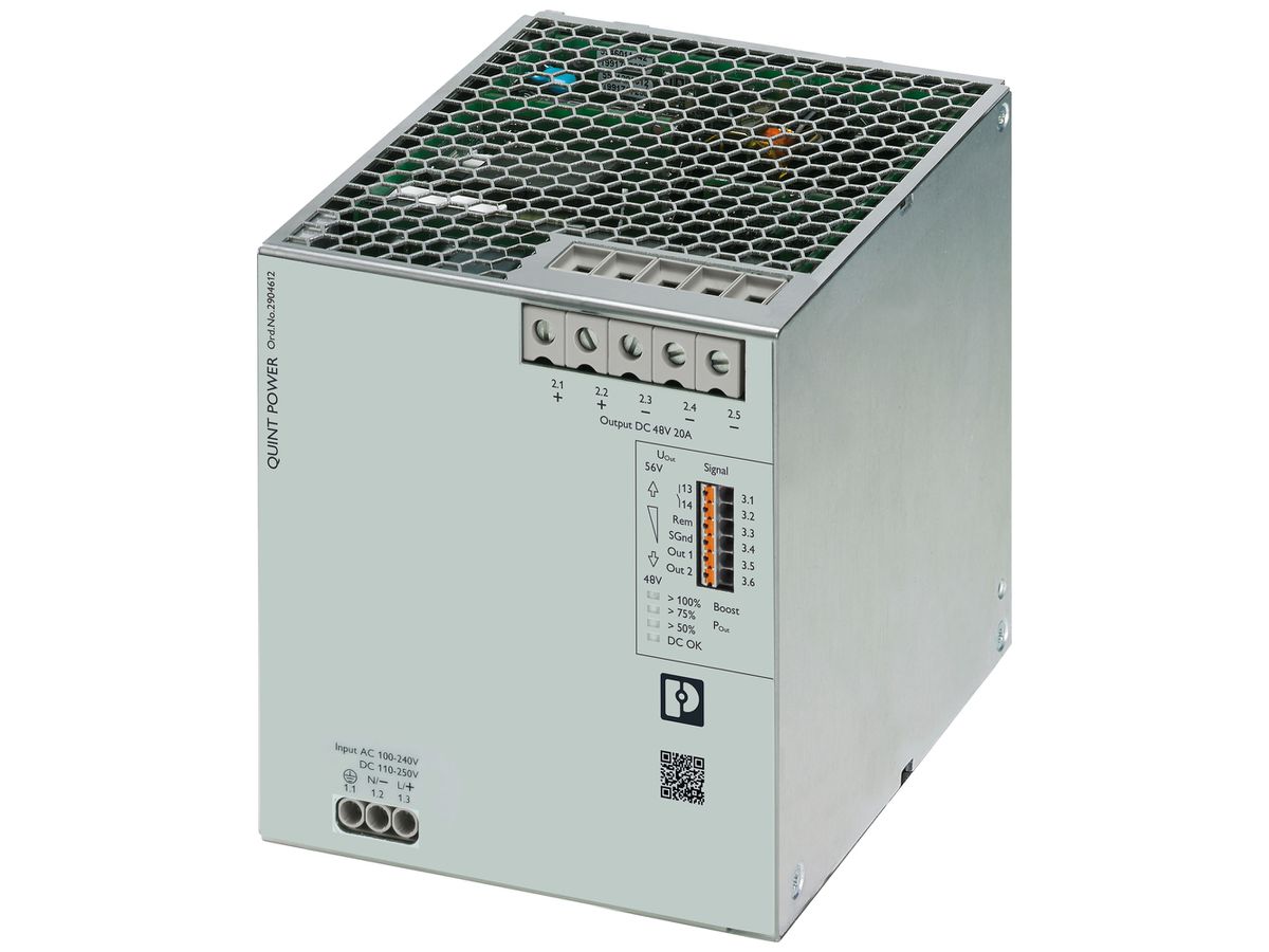 Schaltnetzteil PX QUINT4-PS/1AC/48DC/20 1L OUT 48VDC/20A