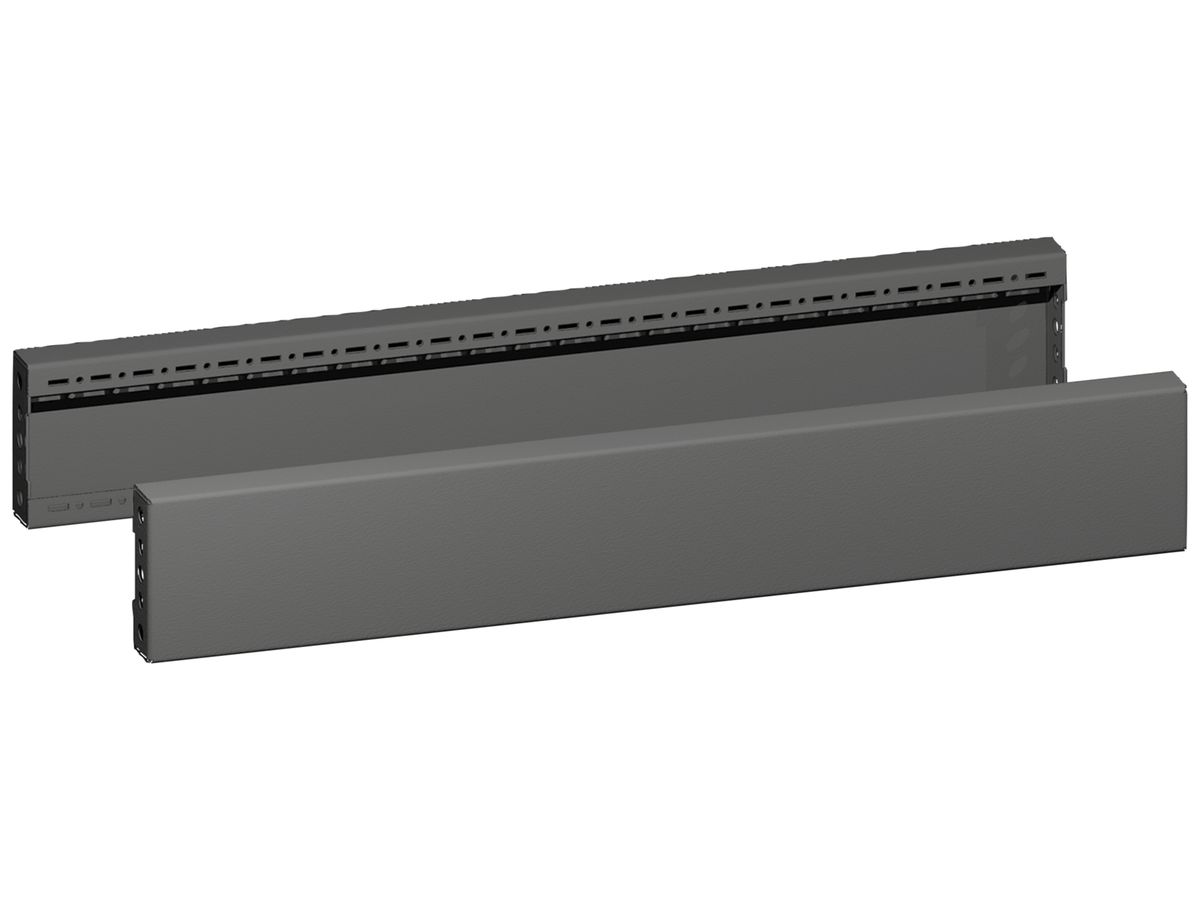 Sockelblende Rittal VX 8660.034 100mm Seitenset schwarz Stahl 2Stk