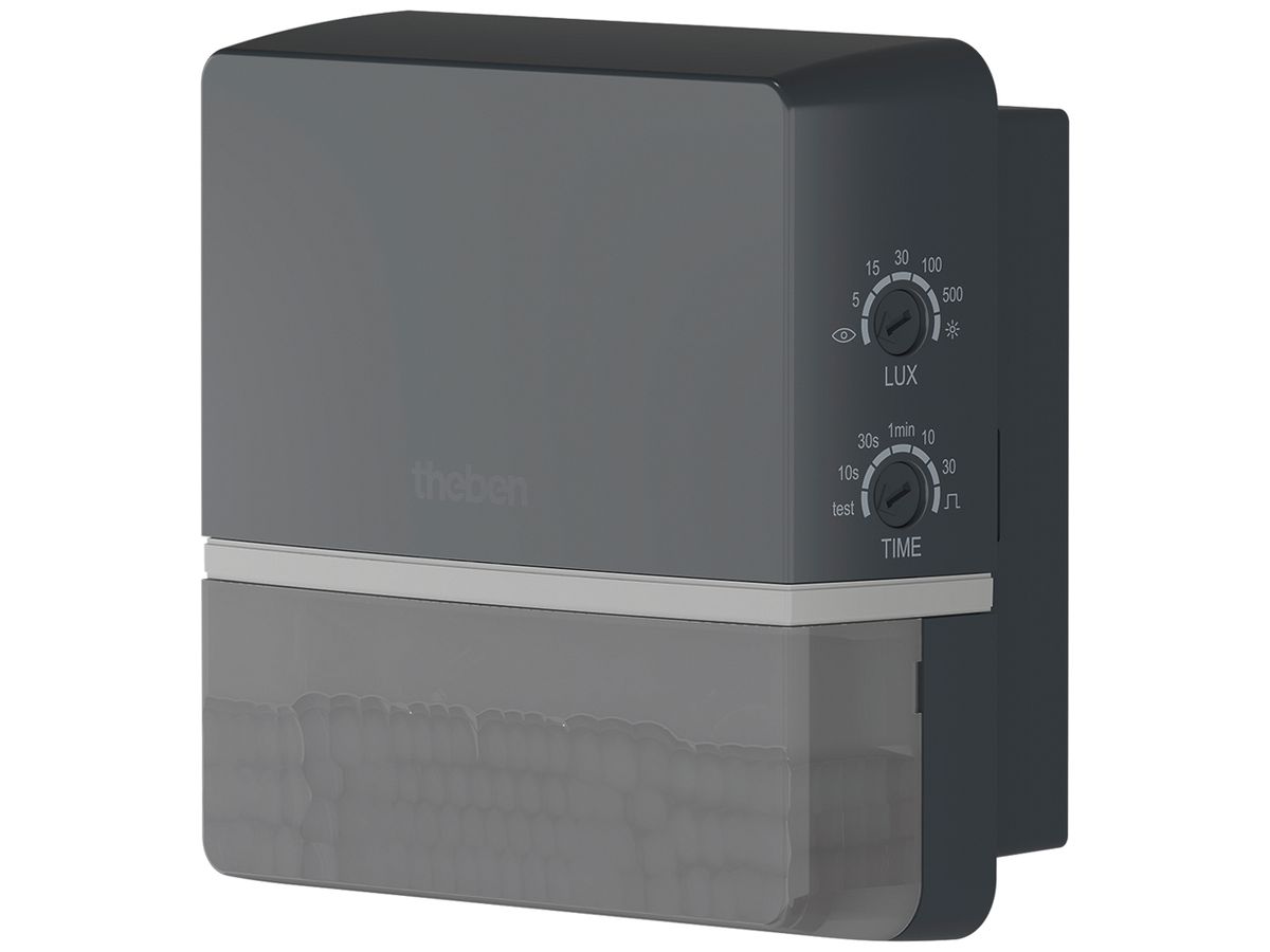 AP-Bewegungsmelder Theben TECTA D180 PIR 230V 2300W 180° IP55 anthrazit
