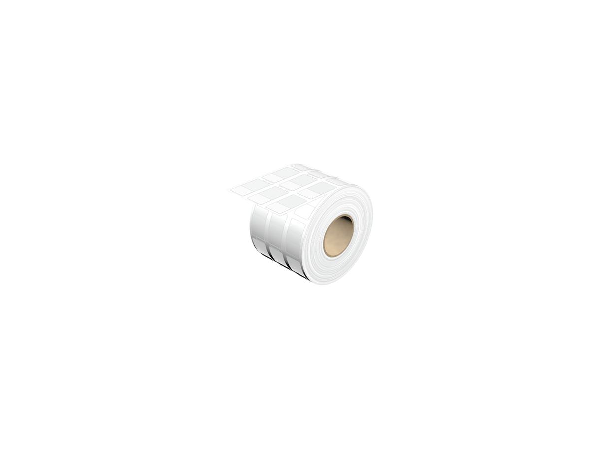 Kabelmarkier-Etikette WM THM WO für Ø4.4…6.7mm 34mm Polyester weiss