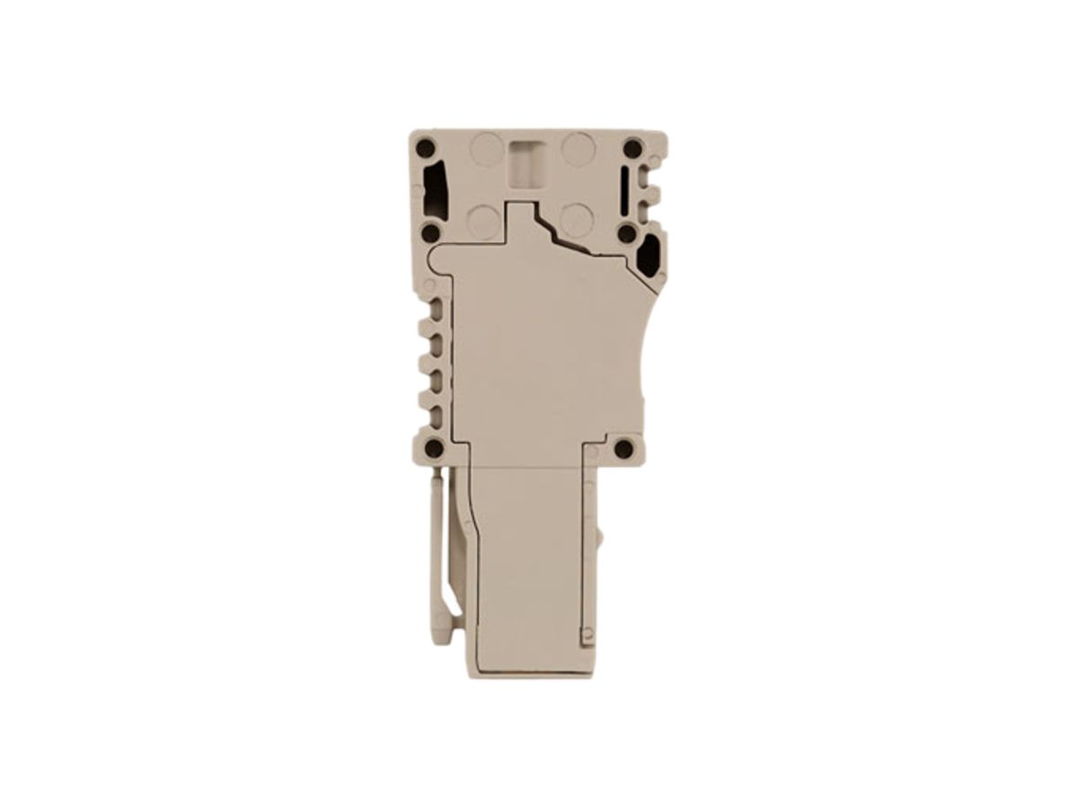 Stecker Weidmüller ZP 4/1AN/1 Zugfeder 4mm² 1L beige