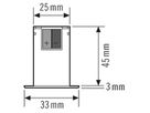 Lichtsensor KNX ESYLUX LS FLAT mini