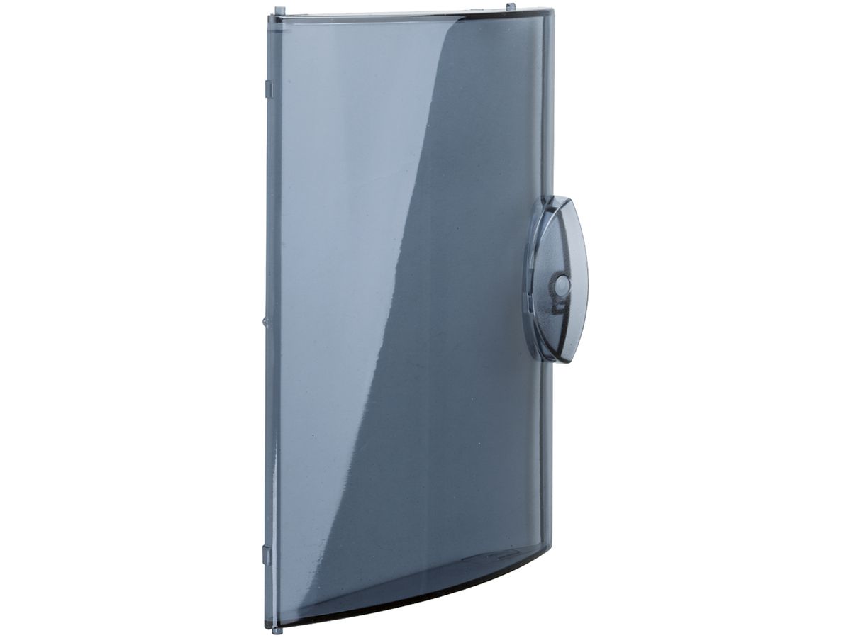 Tür Hager mini gamma 182×180mm Ausführung als Sichttür hellgrau für GD108N
