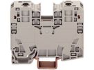 Durchgangsklemme WAGO 2L 35mm² grau