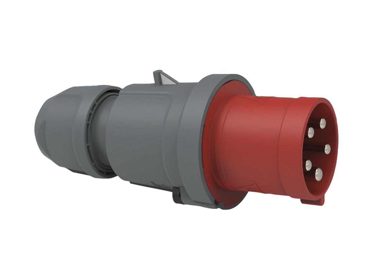 Stecker CEE Bals INNOLINQ-Design 5P 63A 400V rot 6h IP44 Schraubklemme