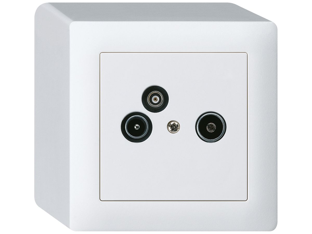 AP-Antennendose R/TV-Daten kallysto 2GHz 10.5db weiss