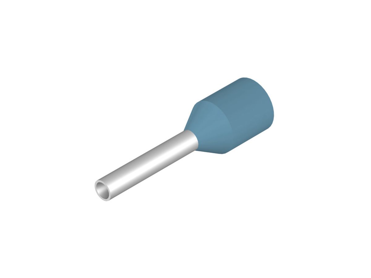 Aderendhülse Weidmüller H isoliert 0.75mm² 8mm 3.4mm hellblau lose