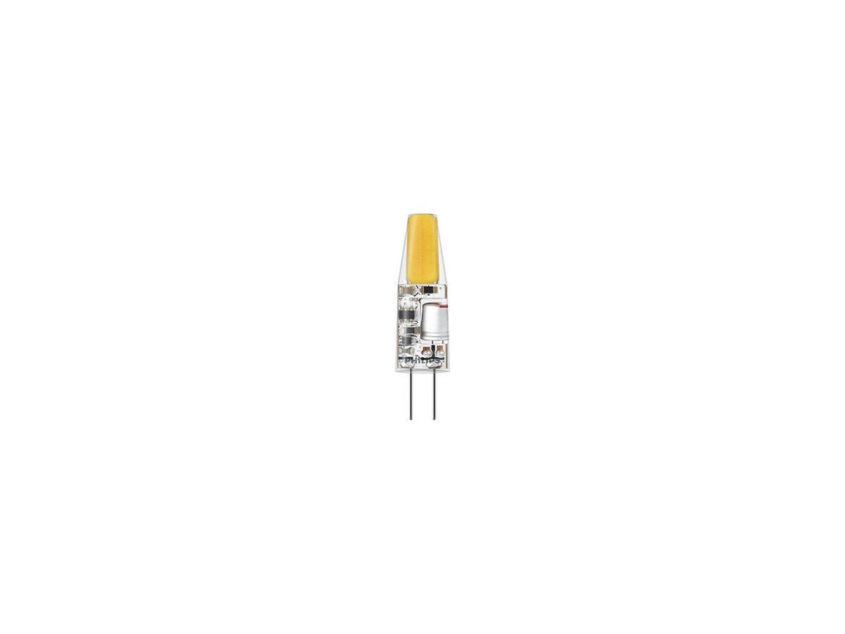LED-Lampe Philips CorePro G4 12V 1.7W 200lm 2700K Ø9.5mm×37.5mm klar