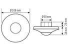 UP-Präsenzmelder ESYLUX PD-C 360i/8 CU-C Light, weiss