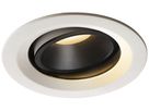LED-Downlight SLV NUMINOS MOVE M 17.5W 1460lm 2700K 40° DIM Ø135×81mm ws/sz