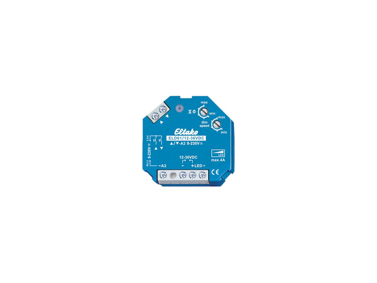 EB-Ferndimmer Eltako 12…36VDC LED, ELD61