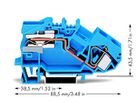 Neutralleiter-Trennklemme WAGO 16mm² blau