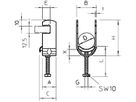 Schnellverleger Bettermann 16…22mm mit Metalldrukwanne tauchfeuervinkt