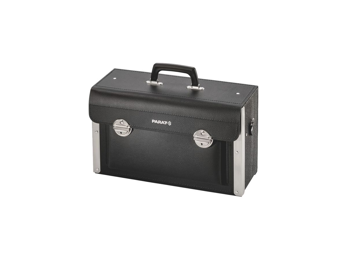 Werkzeugtasche PARAT NEW CLASSIC Leder/Metall 420×250×160mm schwarz