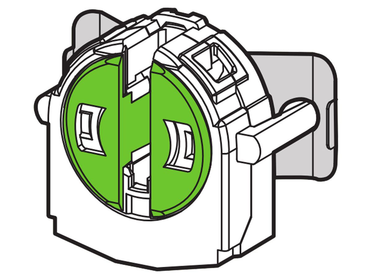 Fassungssockel G5 steckbar