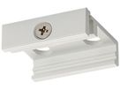 AP-/Pendel-Montageclip SLV für AP-Stromschiene S-TRACK DALI 3-phasig weiss