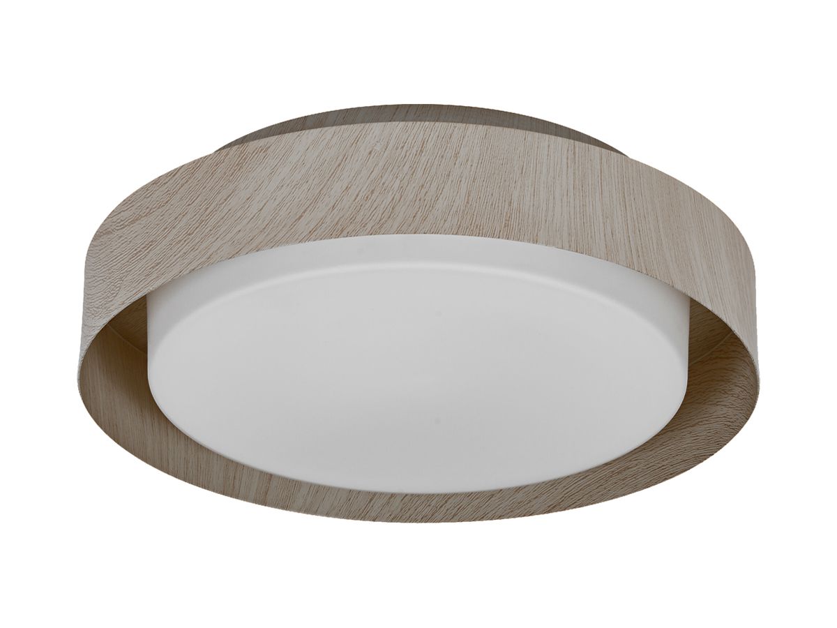 Deckenleuchte LEDVANCE ORBIS MADRID E27 2×0…10W Ø290mm Holz