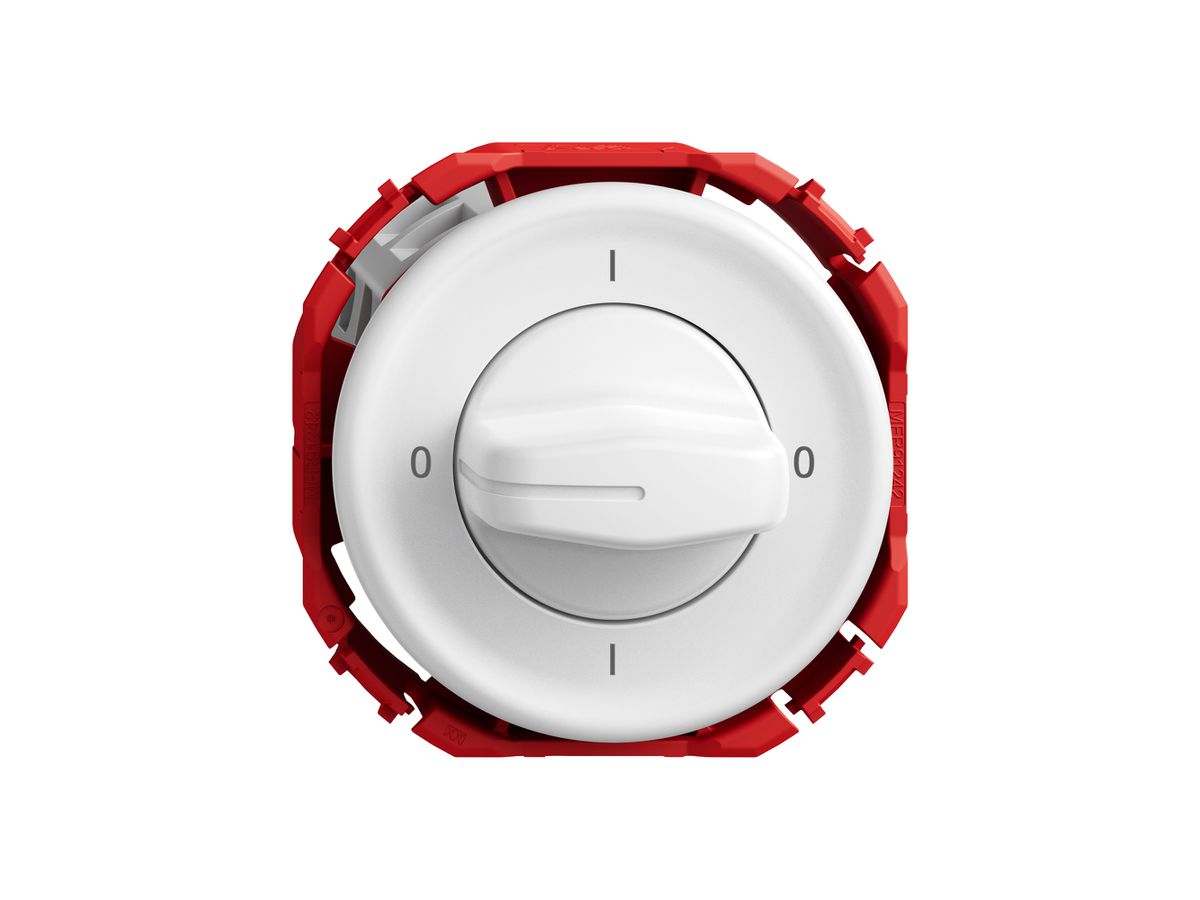 Drehschalter STANDARDdue SNAPFIX® Drehgriff Ausschalter 0/3L ws
