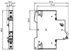Hilfsschalter Siemens SENTRON 5ST3 für 5SL/5SY/5SP/5TL1/5SU1/5SV, 2S