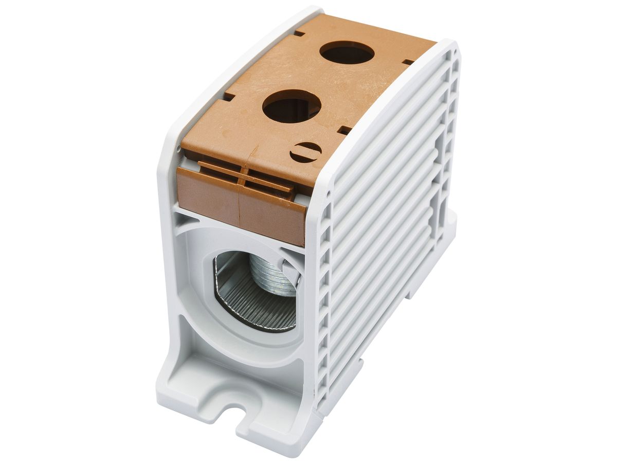 Verteilerblock Bals RKA 300 1P 520A 1×Eingang 1×Ausgang 120…300mm² braun