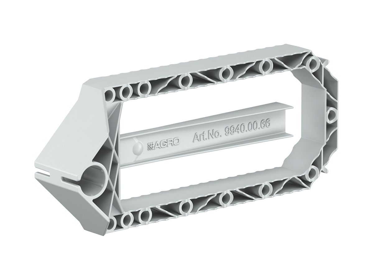 Flügelset AGRO Prefix® 150×59×16mm, hellgrau, 4 Stück