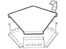 Deckel Lanz für Winkel 45° NW 200×110mm ZMA
