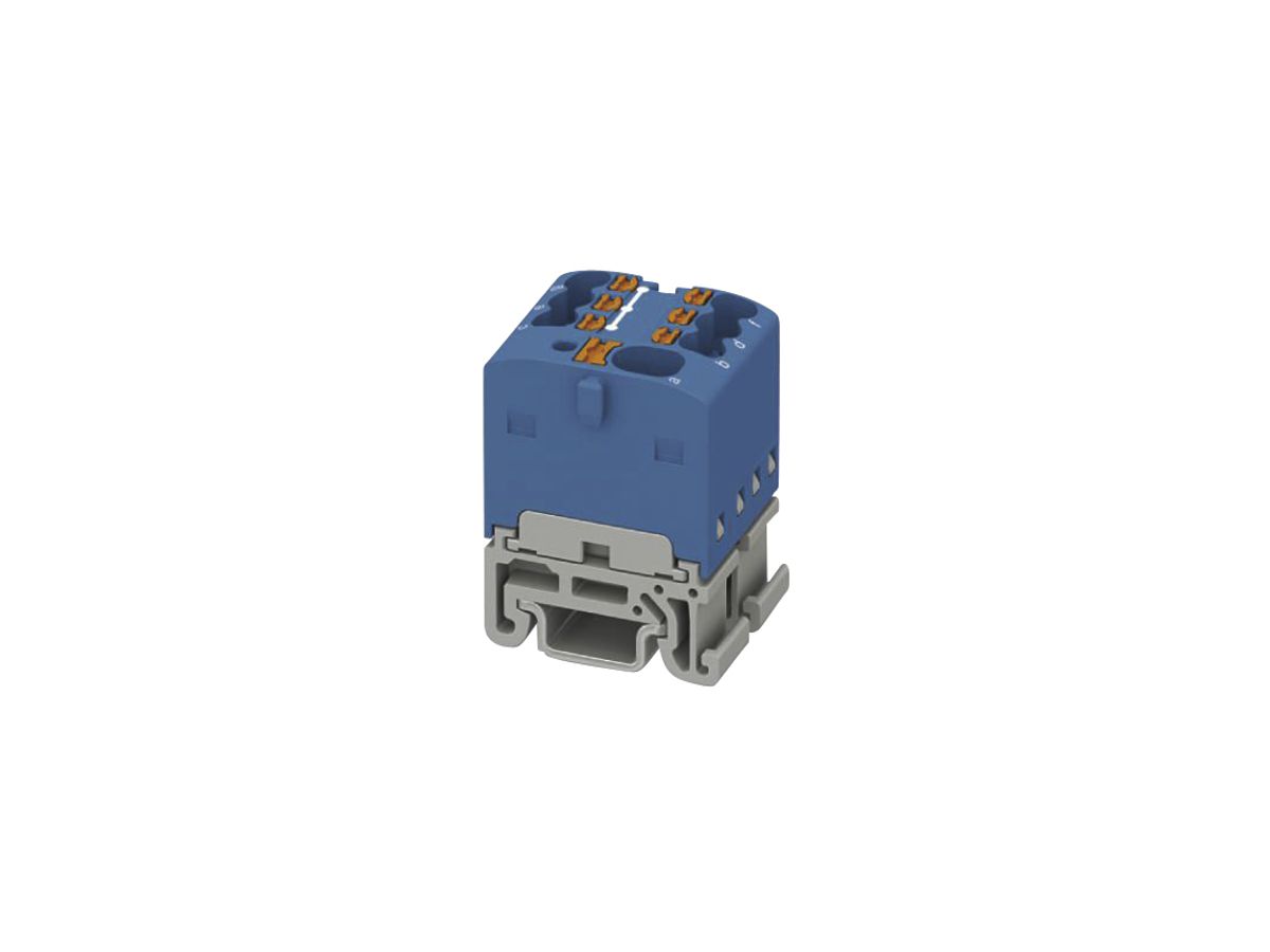 Verteilerblock PX PTFIX 4/6X1.5-NS15A BU