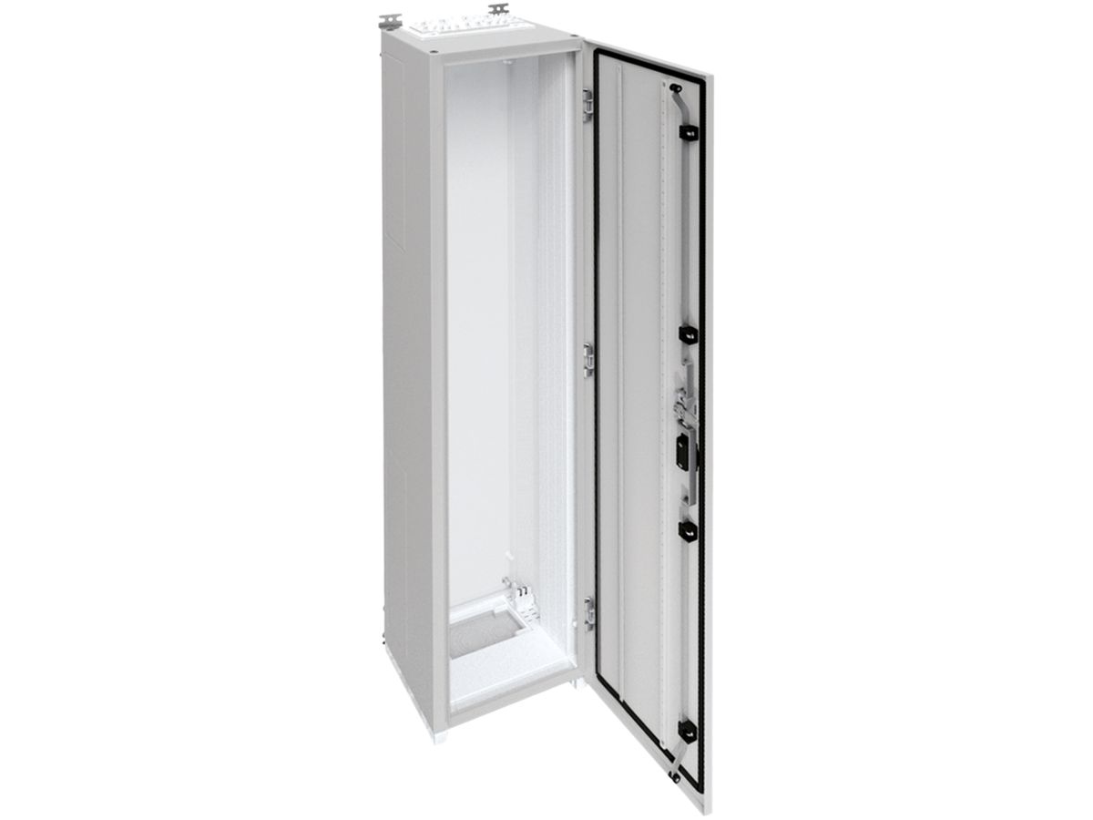 Wandschrank Hager univers mit Volltür SK II IP55 1550×300×275mm RAL 7035