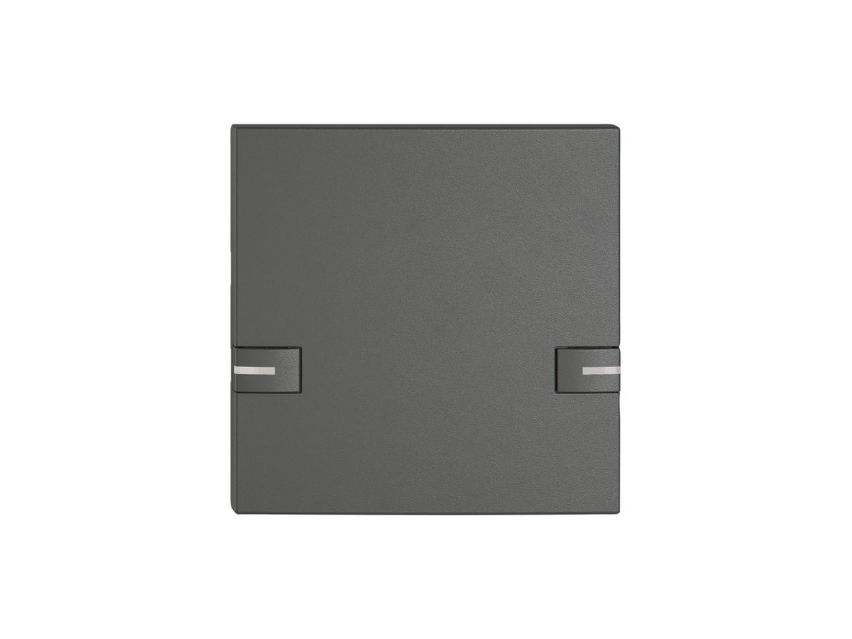 Taste 1/1 EDIZIO.liv SNAPFIX® f.KNX-&UNI m.LED 2×Einfach-Bedienung dgu
