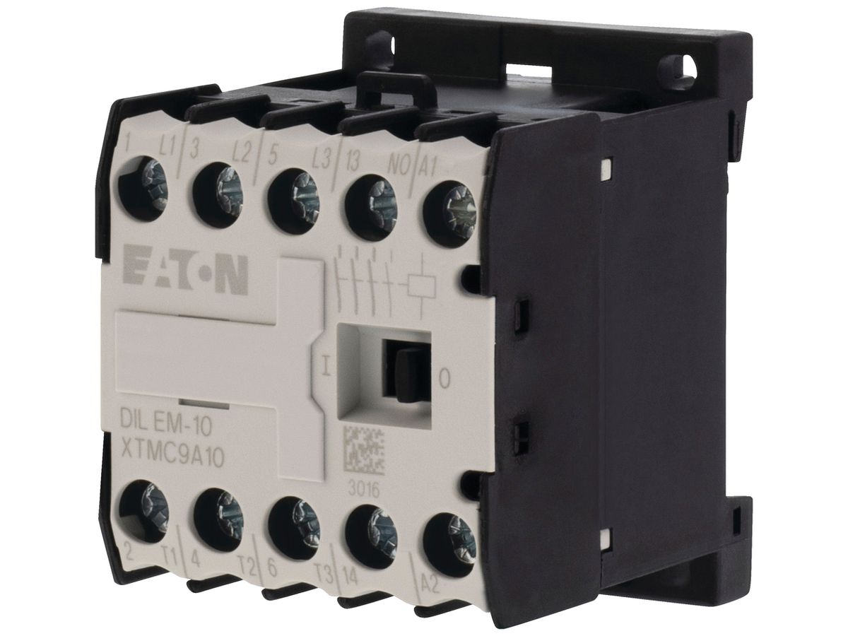 Leistungsschütz Eaton DILEM-10 220V AC 3NO 22A 9A 4kW 6.6A 3kW 24…690V