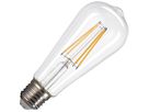 LED-Lampe SLV ST58 E27 7.5W 800lm 2700K klar DIM