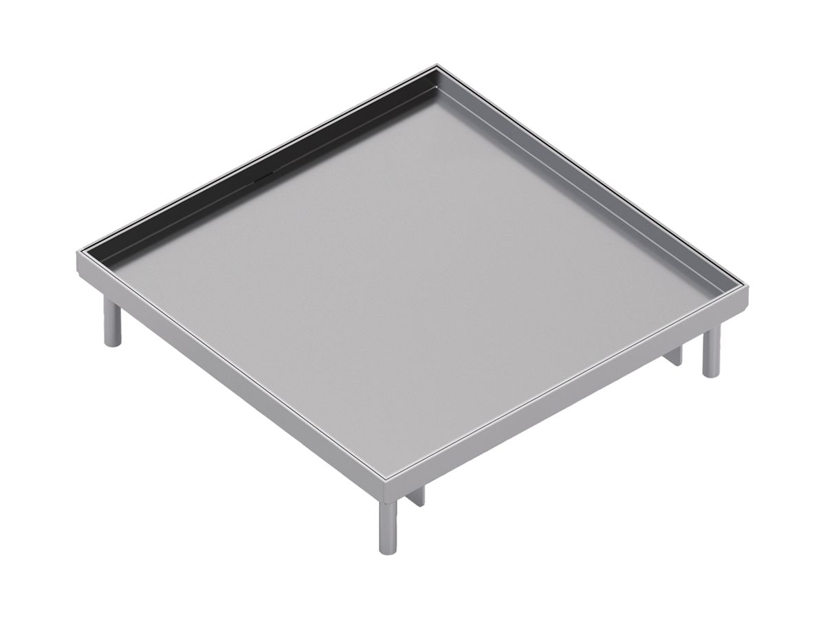 Edelstahlkassette Hager Q16 14 22×320×320mm rostfreier Stahl