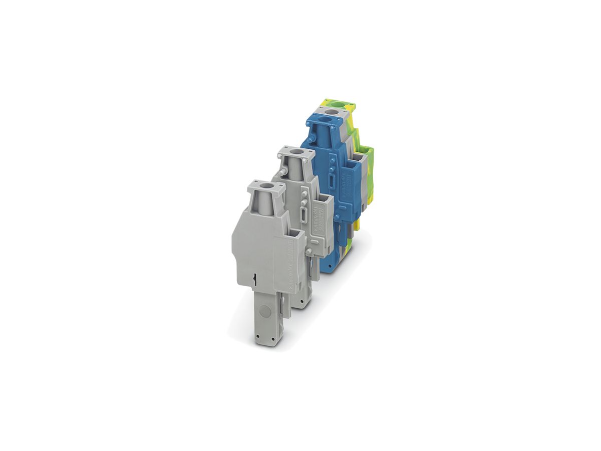 Stecker 0.14…6mm² CLIPLINE grün/gelb Schraubanschluss Mitte