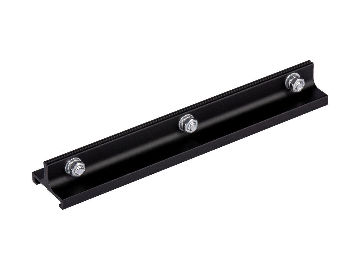 Versteifungselement DOTLUX für 3-Phasen-Schienenverbinder schwarz