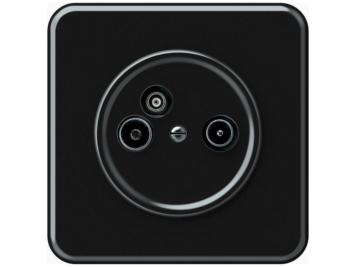 UP-Antennendose TV-R-Daten origin Stichdose 4dB schwarz